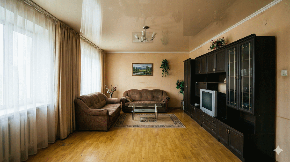 Гостиная Асель - До